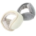 thumbnail image 2 of 2 Pcs Cache-Oreilles en Peluche pour Fille, Cache-Oreilles Chauds d'Hiver, Fournitures d'Hiver, 2 of 8