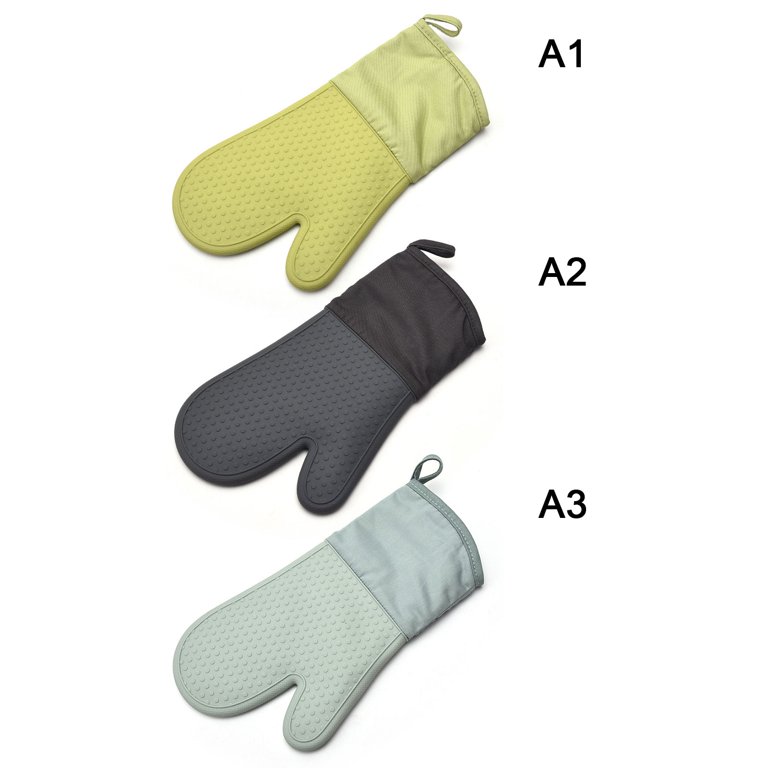 LEXON Silicone Cooking Gloves Heat Resistant Oven Mitts