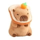 thumbnail image 5 of Muñeco de peluche de carpincho coleccionable, cómodo y suave, para decoración de habitación de niños. luz de pan de naranja, 5 of 9