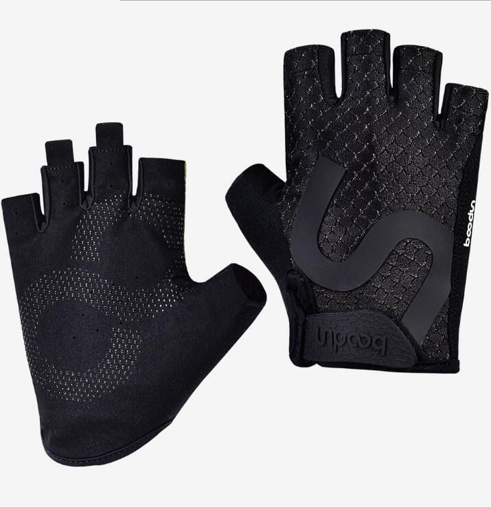 Hot Yoga Sport Elastic Non-slip Open Toes Grip Gloves Exercise Fingerless KE 