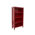 thumbnail image 4 of 4 Shelf Narrow Bookcase - Red, 4 of 6