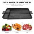 thumbnail image 3 of MERRYHAPY Barbecue Tray Aluminium Alloy Simple for Family 1Set, 3 of 6