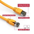 thumbnail image 2 of SF Cable Cat8 Shielded (S/FTP) Ethernet Cable, 1 feet - Yellow, 2 of 2