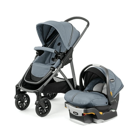 Chicco Corso Modular Travel System Stroller with KeyFit 30 Zip Infant Car Seat - Silverspring (Grey)