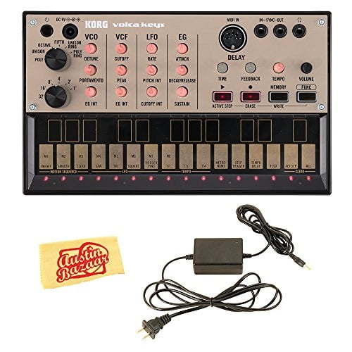 Korg Volca Drum Bundle with Volca Mix and Austin Bazaar Polishing Cloth