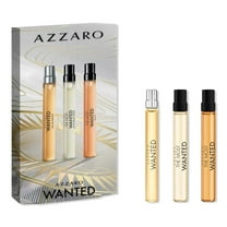 Azzaro Wanted Mens Cologne Discovery Set - 3-Piece Fragrance Kit Includes 3 Travel Size Sprays