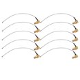 thumbnail image 1 of Cable coaxial RF Ticfox 10 piezas Ángulo recto Cabeza hembra SMA a Kit de conector de línea coaxial IPX, 1 of 14