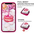 thumbnail image 4 of Entronix Funda de Silicona para iPhone 12 Pro, Suave Al Tacto, Antiarañazos y Antigolpes, Color Rosa Intenso, 4 of 6