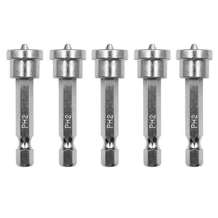 

Magnetic Positioning Screwdriver Bits | Woodworking Anti-skid Screw Drill Bit Set | Hex Shank Positioning Bit Batch Head 25mm/50mm