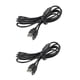thumbnail image 2 of Manejar el cable de carga Cable de carga USB de 2 piezas para controladores inalámbricos Playstation3 PS3 con anillo Barbie Nuevos Originales, 2 of 6