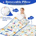 thumbnail image 3 of Pioneer Flower Floral Print Pattern Toddler Nap Mats for Kids Preschool,Sleeping Mat Bag or Kids,Toddler Sleeping Bag,Toddler Nap Mat or Daycare, 3 of 6