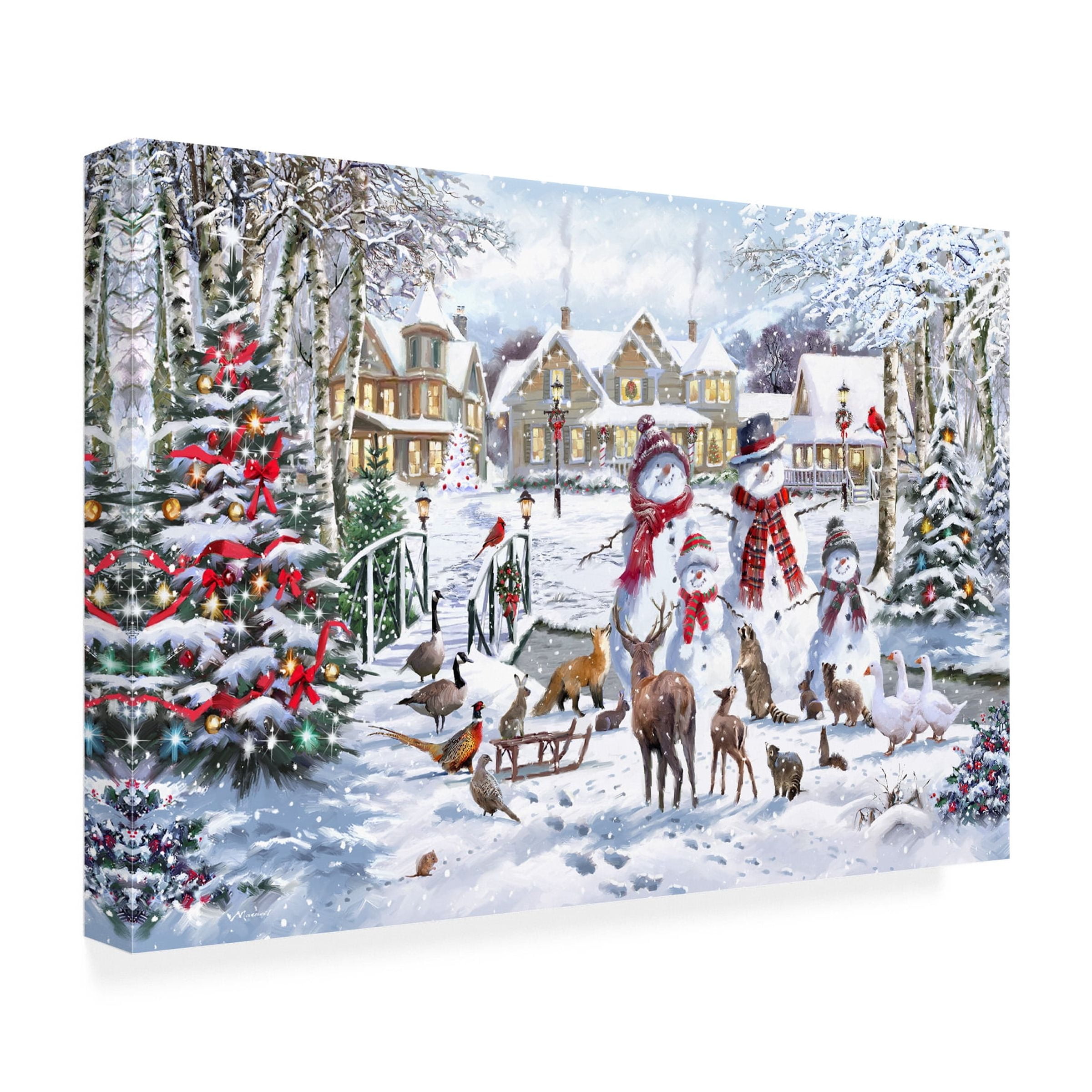 The Macneil Studio 'Magic Of Christmas' Canvas Art