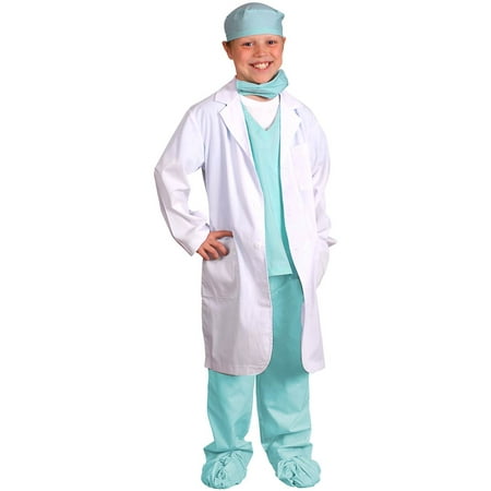 Aeromax Jr. Boy's Physician Costume in Blue