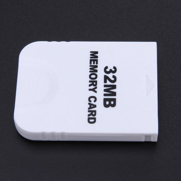 Práctica Tarjeta de Memoria para Nintendo Wii Gamecube GC NGC Game (32MB) WDOplteas Para estrenar