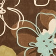 thumbnail image 2 of Safavieh Modern Art 9' X 12' Hand Tufted Polyester Rug in Brown, 2 of 3