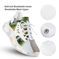 thumbnail image 3 of Coconut Palm Tree Print Walking Shoes for Men Woman Lightweight Tennis Fashion Elastic Sports Shoes Cushion Basketball Shoes, 3 of 8