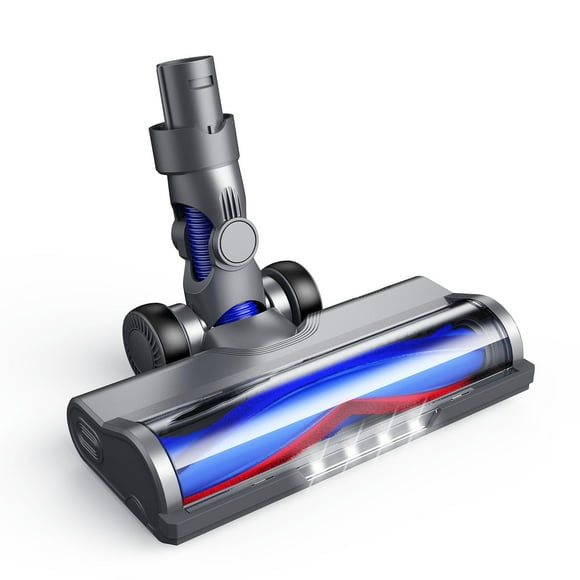 Dyson V6 Vacuum Cleaner Attachments - LED Lights, Hardwood Floor Compatible - Replacement Parts for DC59 DC61 DC62 DC74