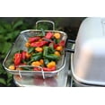 thumbnail image 3 of Outset Stainless Steel Grill Basket for Grilling and Roasting, 17.25" x 11.25" x 4", 3 of 6