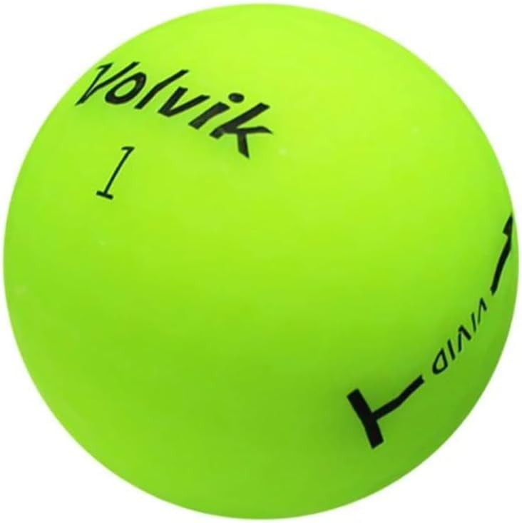 Pre-Owned Volvik Vivid Green Golf Balls, Mint / AAAAA Condition, 100 Count, by Reload
