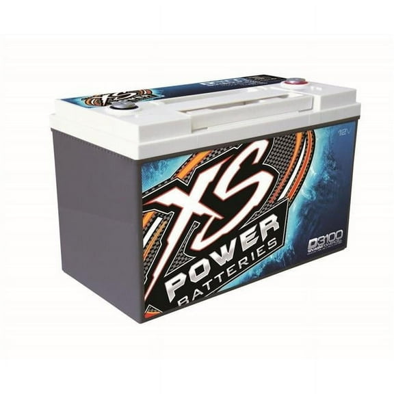 XS Power  12V BCI Group 31 AGM Battery with 5000A, 1360 CA - 110AH & 4000-5000W