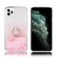 thumbnail image 1 of Kaleidio Case For iPhone 12 Pro Max (6.7") [Waterfall Quicksand] TPU Slim Gel [Ring Stand] Hybrid Skin Cover [Liquid Glitter Pink], 1 of 5