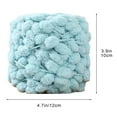 thumbnail image 3 of Fwttom Bobble Yarn for Crocheting, Colorful Hand Knitting Pompom Yarn, Soft Cotton Yarn for Crocheting Blankets, Bags & Scarves, 1 Skein (100g), 3 of 6