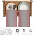thumbnail image 5 of Red Grey Ombre Kitchen Towels Set of 1, Modern Gradient Abstract Art Absorbent Dish Towels for Kitchen, Microfiber Hand Towel, Quick Drying Tea Towel for Cleaning Decorative Dishcloths, 5 of 7