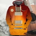 thumbnail image 2 of Sudadera con capucha con estampado de guitarra 3D de artista musical de primavera y otoño para hombre de estilo vintage, estilo informal, de manga larga, 2 of 5