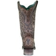thumbnail image 4 of Corral Brown With Grey Inlay Boots 6, 4 of 5