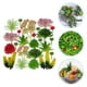 thumbnail image 3 of 24 piezas de suculentas simuladas, plantas decorativas para pared, plantas artificiales, 3 of 5