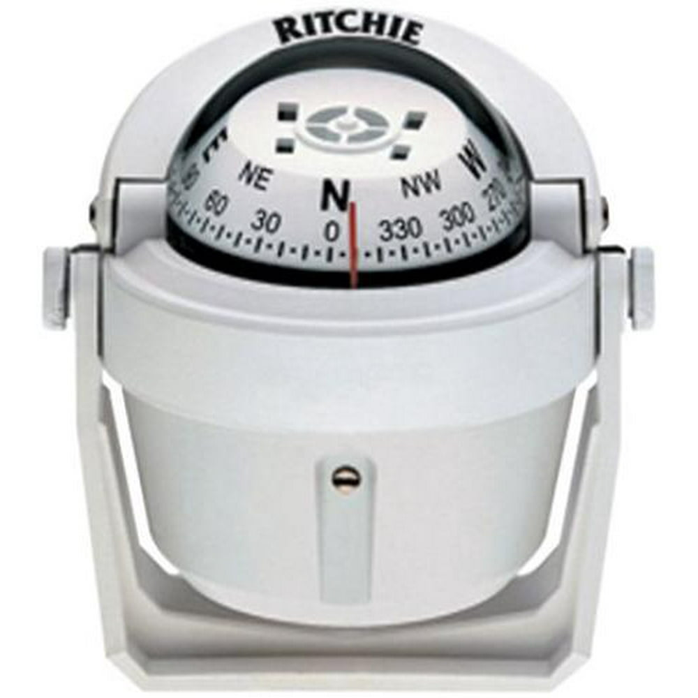 Ritchie Compasses B 51w Compass Bracket Mount 275 Dial Wht 9890