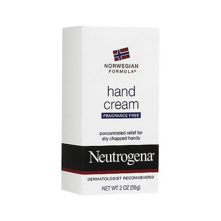 Neutrogena Hand Cream Norwegian Formula Fragrance Free for Chapped Skin 2 Oz