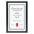 thumbnail image 2 of SnapeZo Black Document Notice Frame 11x17 Inch, 1" Narrow Profile, Front-Loading Snap Frame, Wall Mounted, Professional Series, 2 of 3