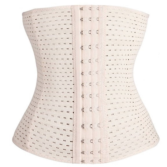 TELOLY 2026 New Waist Trainer Widened Six Breasted Buttons Waist Trainer for Women Lower Belly Fat Waist Protector Corset Shapewear L for Shaping Slimming Posture Support Daily Wear Workout.