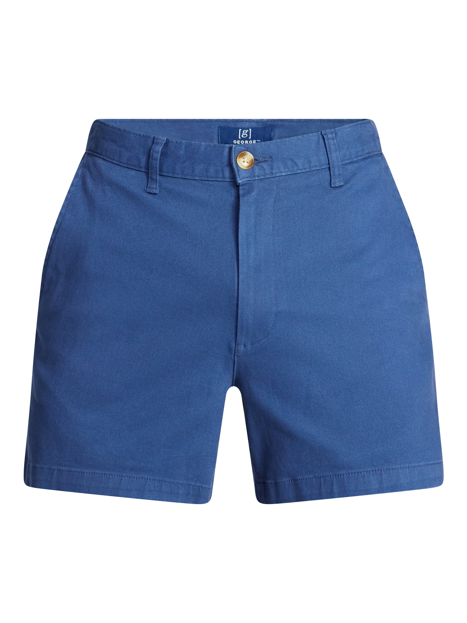 George Men's & Big Men's Modern Fit Flat Front Shorts, 5", 7", 9" Inseams, Sizes 28-54