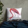 thumbnail image 2 of Coussin Premium Motif Flamant Rose, 2 of 10