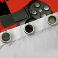 thumbnail image 4 of Homewish Gamepad Gaming Black Out Curtains,Modern Video Game Curtains Pack of 2 (42x63 Each),Red Black Bedroom Curtains For Kids,Luxury Bedroom Decor, 4 of 6