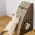 thumbnail image 4 of Tablero rascador para gatos,Tablero rascador para gatos Cartón para rascar ,Scratch Pad Pet Sofá Cama Gato Cartón ,Sleeping Activity Pet Kitten Scratcher Lounge Toy,Bola Colco  Tablero rascador para gatos, 4 of 8