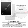 thumbnail image 7 of JETech Case for iPad Pro 10.5-Inch and iPad Air 3 (10.5-Inch 2019, 3rd Generation) with Pencil Holder, Clear Transparent Back Shell Slim Stand Shockproof Tablet Cover (Matcha Green), 7 of 7