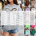 thumbnail image 5 of Leey-World Toddler Girl Hoodie Girl's Bow Cheetah Leopard Hoodies Long Sleeve Pullover Tops Preppy Cute Sweatshirts Hoodies(Green,12-13 Years), 5 of 8