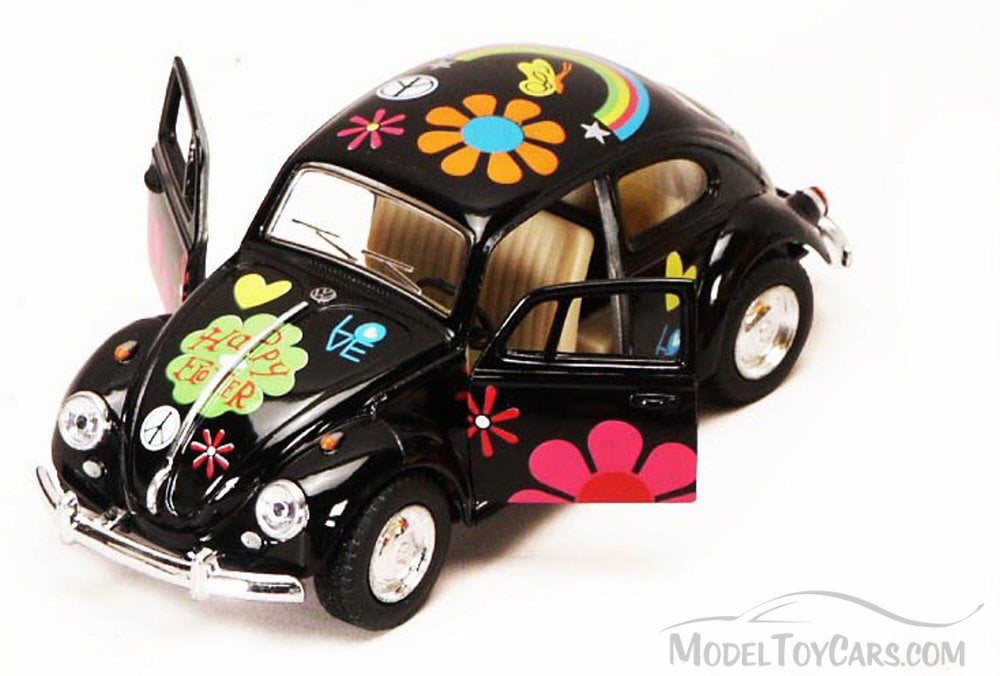 Details about    Kinsmart Miniature Peace Love 1967 Volkswagen Classical Beetle Car 1:64 
