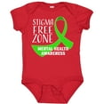 thumbnail image 3 of Inktastic Stigma Free Zone Mental Health Awareness Boys or Girls Baby Bodysuit, 3 of 5