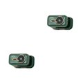 thumbnail image 4 of Inteprter Soporte multiusos para almacenamiento de escobas, estante autoadhesivo resistente sin perforaciones para montar en la pared, verde 2piezas, 4 of 6