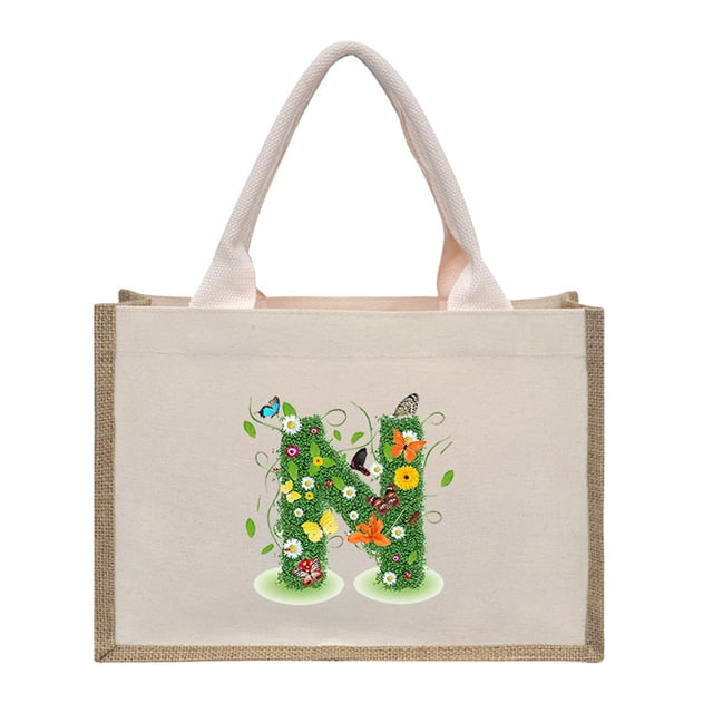 Ediodpoh Sacs pour Femmes Sac à Main Lettre Maman Sac à Main Lettre Sac de Plage avec Design Personnalisable N