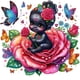 thumbnail image 1 of Pintura Resina Diamante Wdftyju CX005 30*30CM Forma Especial, 1 of 10