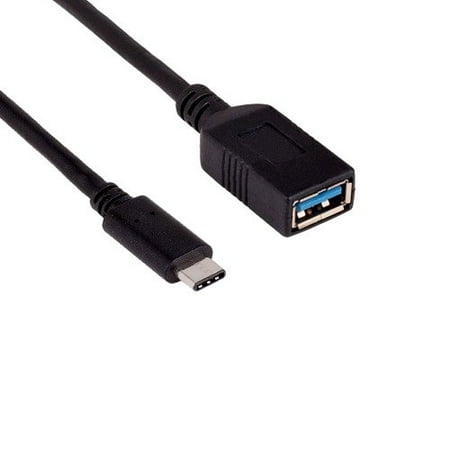 First Generation Mac Kentek USB 3.1 1st Gen. Type C Male to Type A Female Extension Adapter Cable M/F 5G 3A Converter Data Sync Charge For PC Macbook Chromebook Laptop Connect To Keyboard Mouse Flash Drive ()