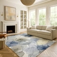 thumbnail image 6 of Addison Rugs Chantille Indoor/Outdoor Transitional Abstract Navy Machine Washable Rectangle Rug, 9' x 12', 6 of 8