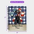 thumbnail image 5 of Patriotic Labrador Retriever 4th of July Independence Paws Spiral Bound Journal Lab Dog Lover Gifts 5x7in Spiral Notebook - 02010, 5 of 5