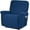 Blue, variant on CHUNTIAN Stretch Recliner Cover, 4-Piece Waterproof Sofa Cover Single Seat Couch Cover Soft Jacquard Recliner Chair Slipcover with Pocket (Silver)