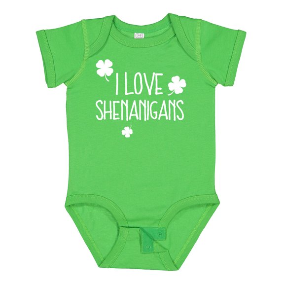 Inktastic I Love Shenanigans Boys or Girls Baby Bodysuit